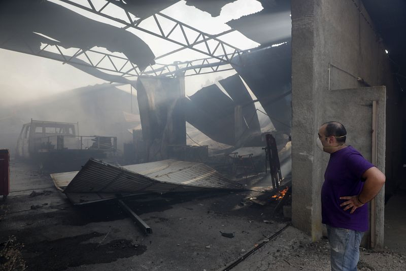 Incendio en Vila Nova de Poiares