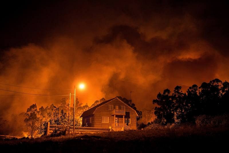 INCENDIOS FORESTALES EN GALICIA