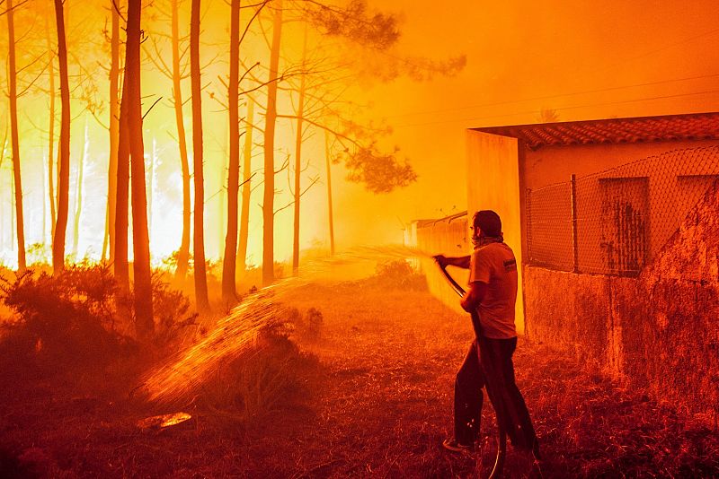 Incendio en Tondela