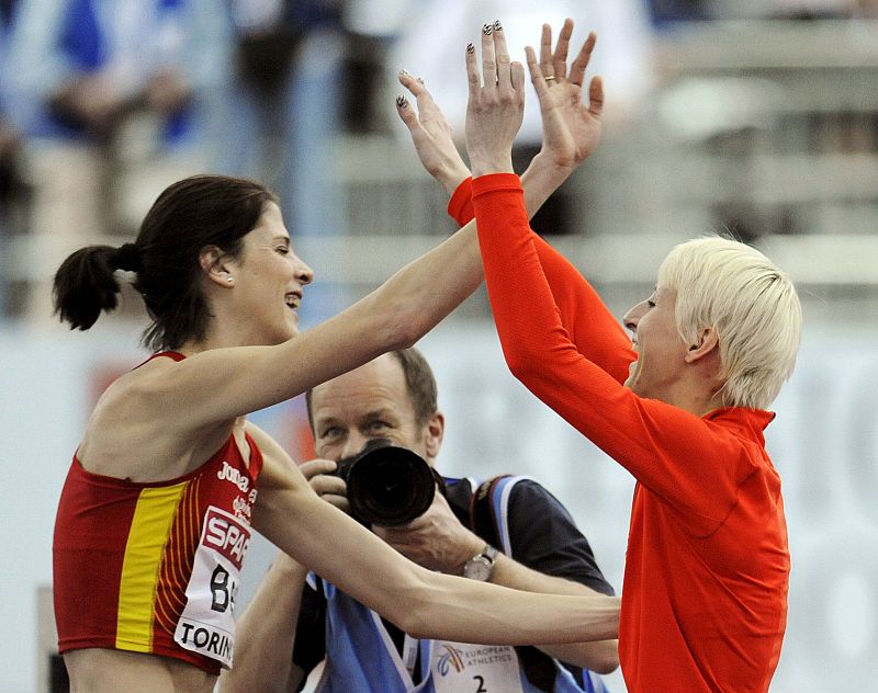 Plata en los Europeos de pista cubierta de 2009