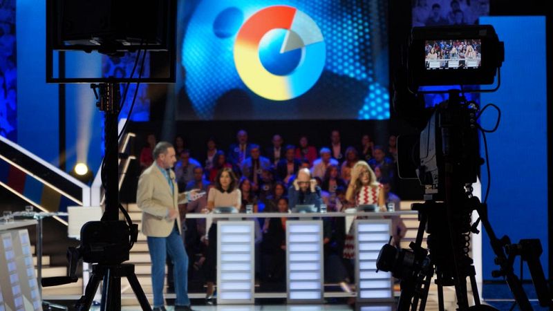 Un momento de la emisión del programa