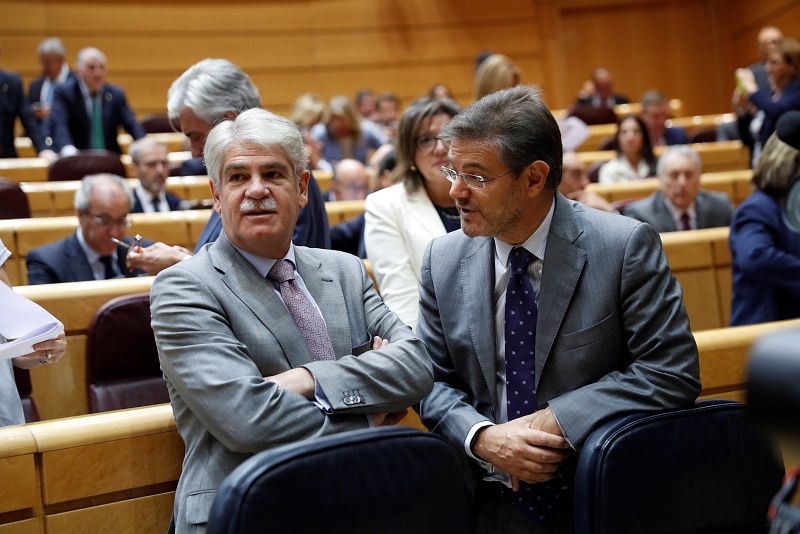 PP, PSOE, Ciudadanos, UPN, Foro y CC han respaldado la aprobación del 155