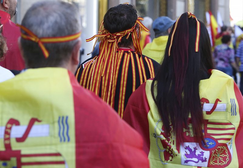 Manifestación por la unidad de España en Barcelona