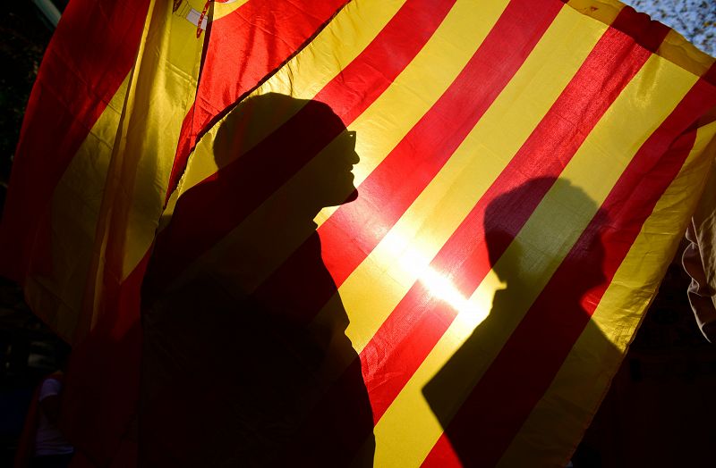 Manifestación por la unidad de España en Barcelona