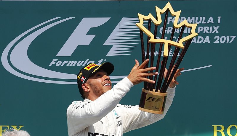 11/06/2017.- Hamilton se llevó el GP de Canadá.