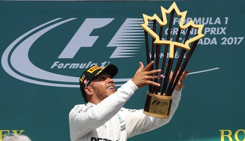 11/06/2017.- Hamilton se llevó el GP de Canadá.