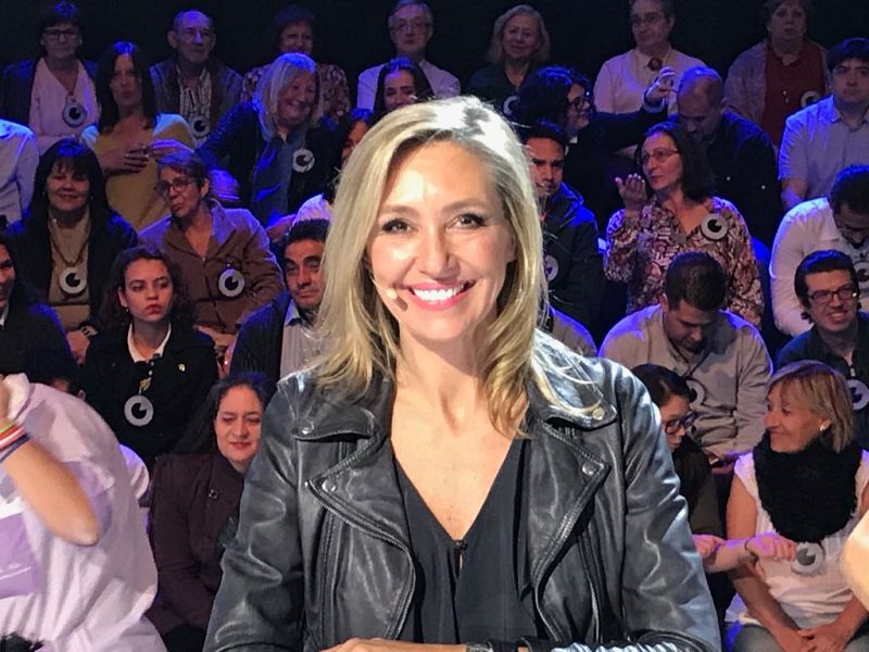 La periodista Marta Robles durante su participación en el cuarto programa de '¿Cómo lo ves?'.