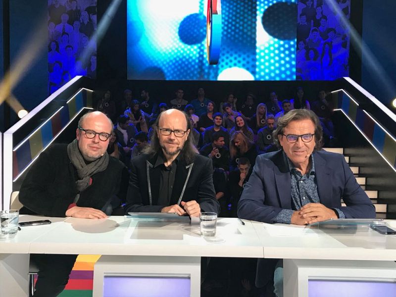 Salvador Sostres, Santiago Segura y Pepe Navarro en '¿Cómo lo ves?'.