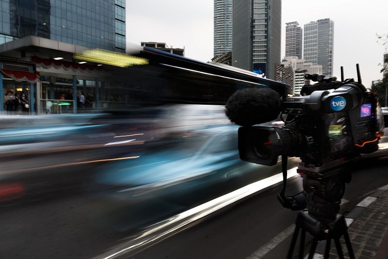 El terrible tráfico de Yakarta