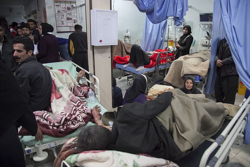 Varios heridos en un hospital iraní de la provincia de Kermanshah, la más afectada por el terremoto
