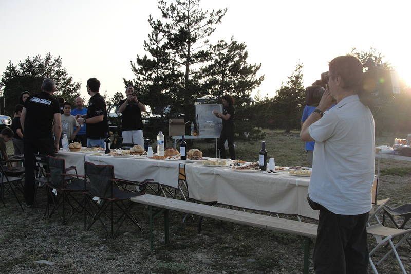 Cena estelar a 1641 metros en Cabezo Alto