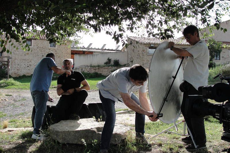 Con David Nadal en Masía Perlada