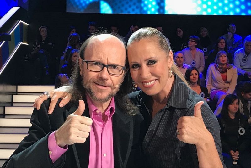 Santiago Segura y Miriam Díaz-Aroca en '¿Cómo lo ves?'