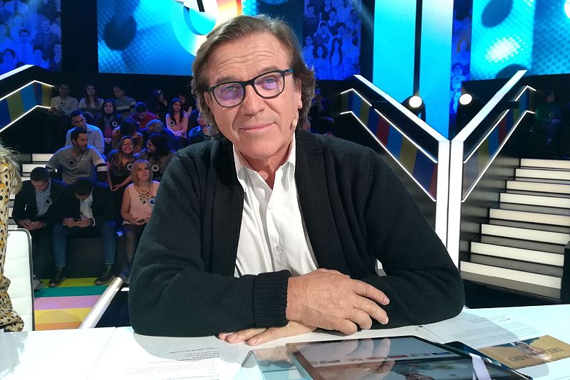 Pepe Navarro antes del inicio del programa