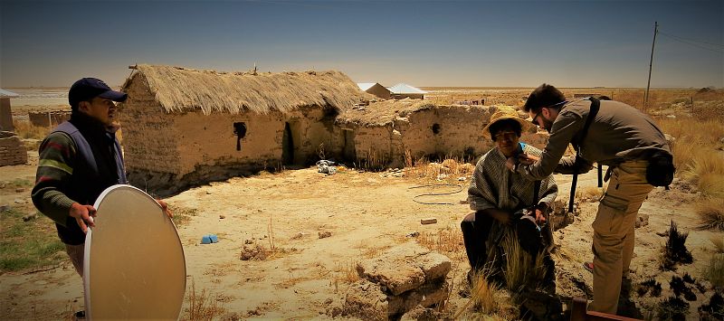 La agonía de un lago, Puñaka- Abdón choque