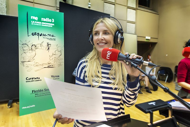 Cayetana Guillén Cuervo, en un momento del ensayo.