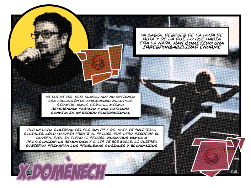 El cómic del 21-D | Haciendo equilibrios