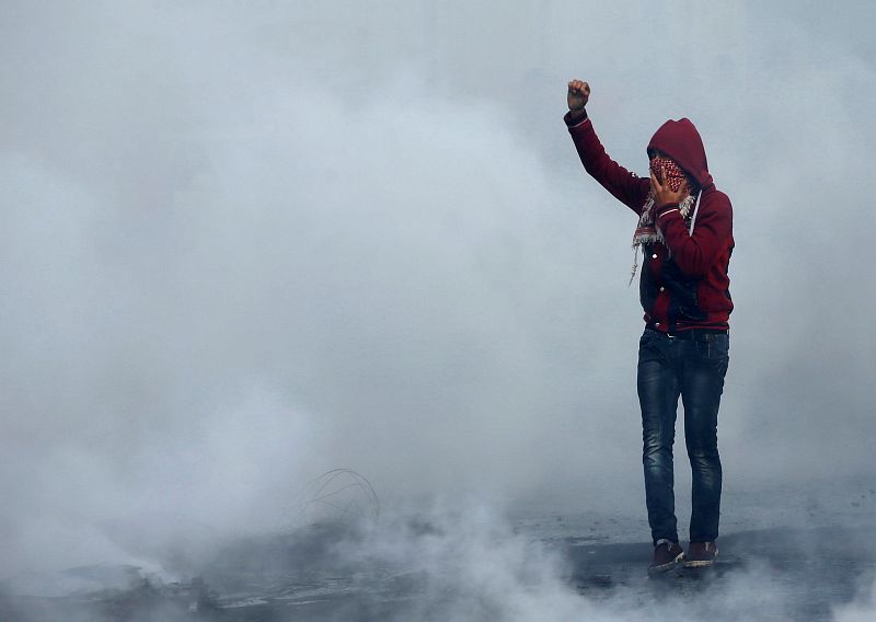 Protestas palestinas contra la decisión de Trump sobre Jerusalén