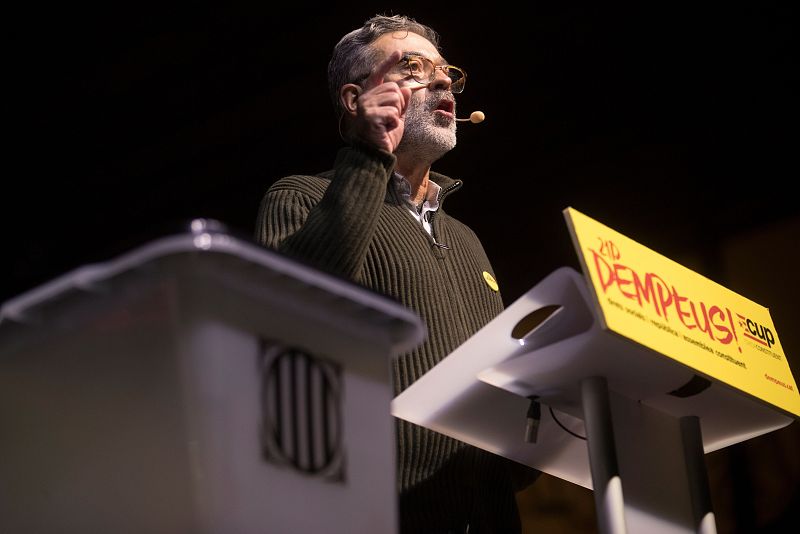 La CUP cierra campaña en Barcelona