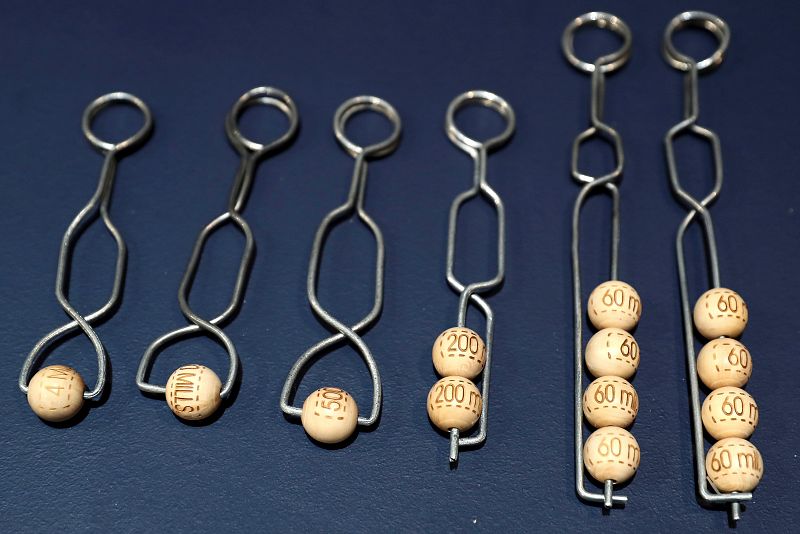 La cuelga de los números