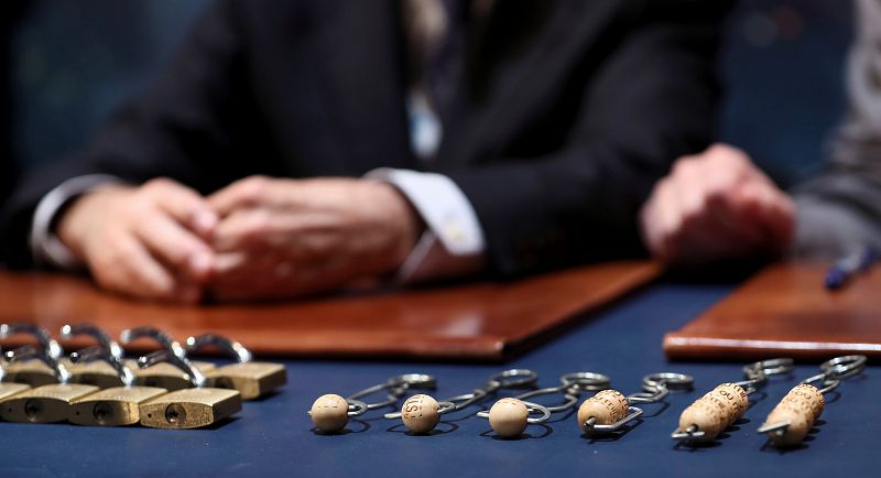 Las bolas de la suerte