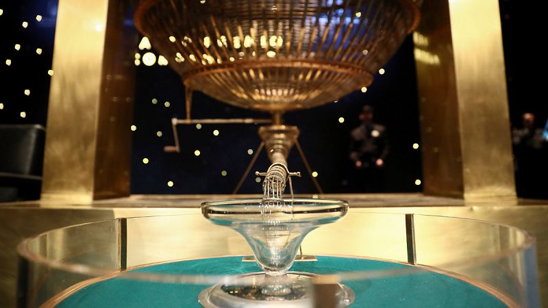 Uno de los bombos del sorteo de la Lotería de Navidad 2017