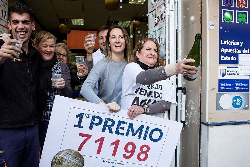 El Premio Gordo de la Lotería de Navidad llega a Málaga