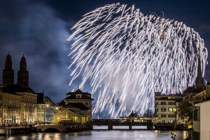 New Year's Eve celebration in Zurich