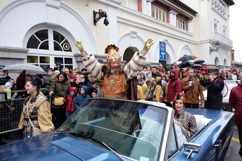 Los Reyes Magos llegan a Vitoria