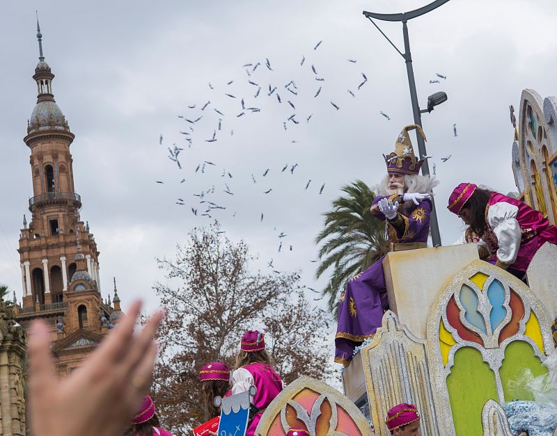 Cabalgata de Reyes en Sevilla