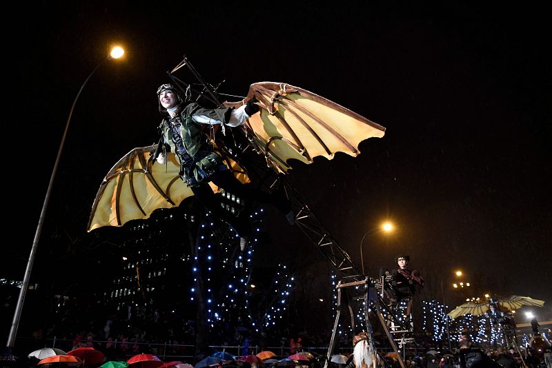 Cabalgata de Reyes en Madrid