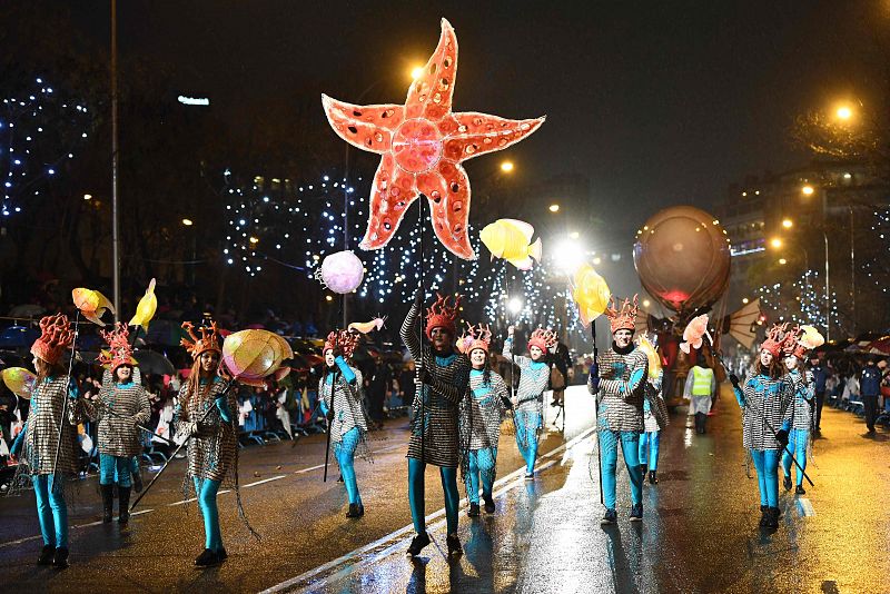 Cabalgata de Reyes en Madrid