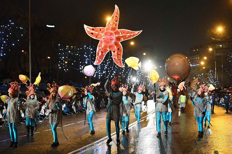 Cabalgata de Reyes en Madrid