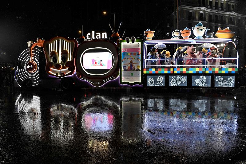 Cabalgata de Reyes en Madrid