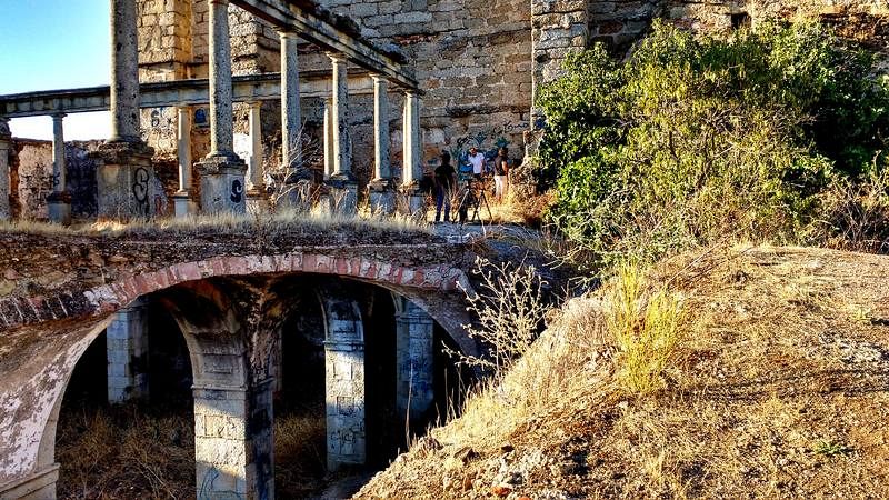  Convento de San Antonio de Padua (Garrovillas, Cáceres) - Parte del claustro
