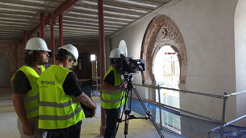 Frontón Beti Jai - Arco de acceso reconstruido