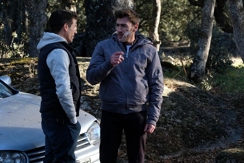 Salva y Rober en uno de los operativos encubiertos