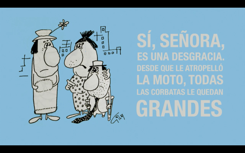 La ironía de Miguel Gila, siempre presente en sus chistes y en sus dibujos