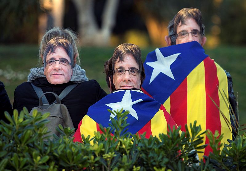 Caretas de Carles Puigdemont