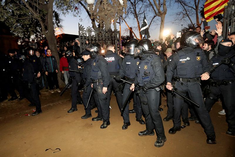 Cargas en el parque de la Ciudadela