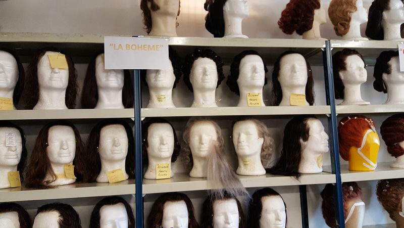 Las pelucas de La Bohème