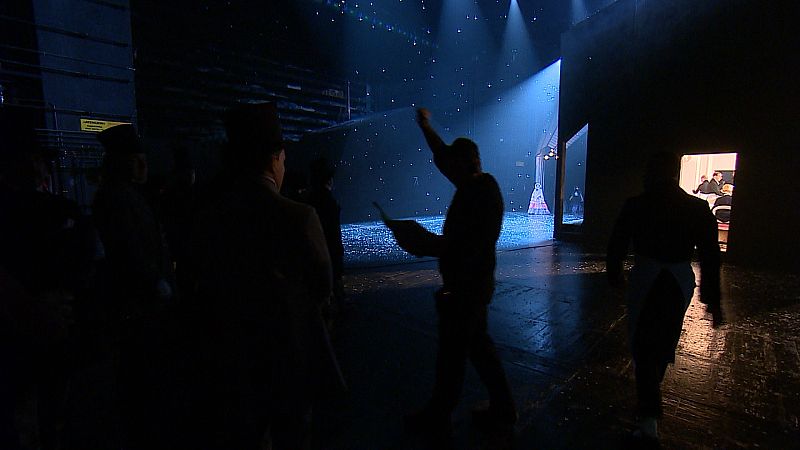 Detrás de la escena