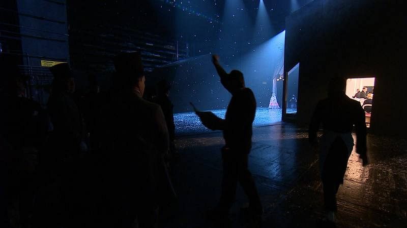 Detrás de la escena