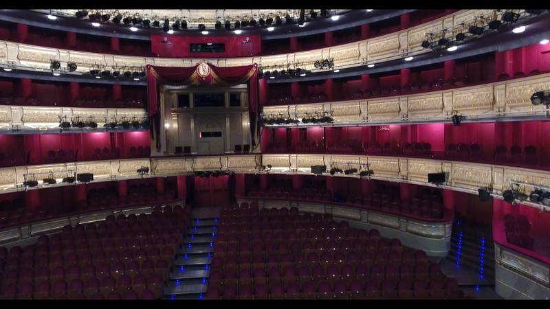 Patio de butacas, Palco Real y palcos del Teatro Real