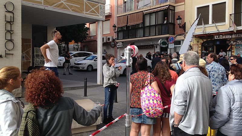 Parte de la secuencia de un rodaje