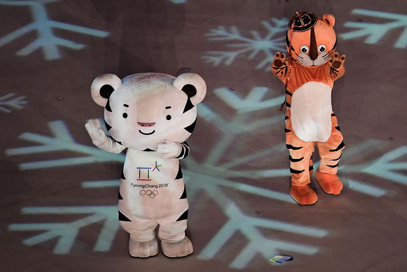 Ceremonia de clausura de los Juegos de Pyeongchang 2018