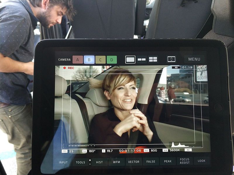 Nuestra presentadora Sara Escudero