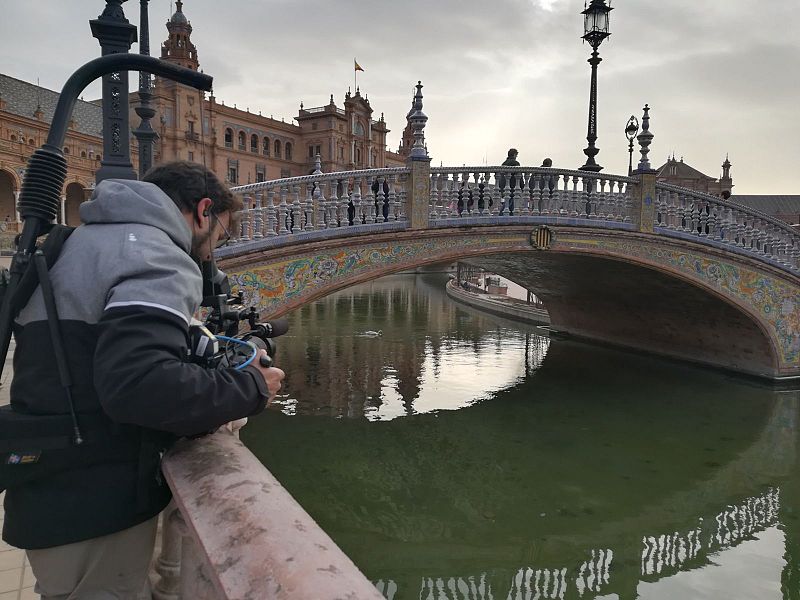 De rodaje en Sevilla