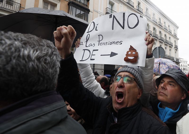 Movilizaciones en defensa del sistema público de pensiones