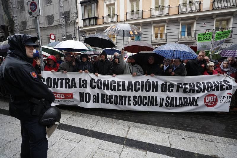 Movilizaciones en defensa del sistema público de pensiones
